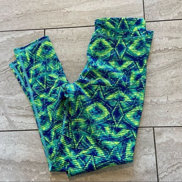 Old Navy Active GO-DRY Leggings L neon - Picture 7 of 8